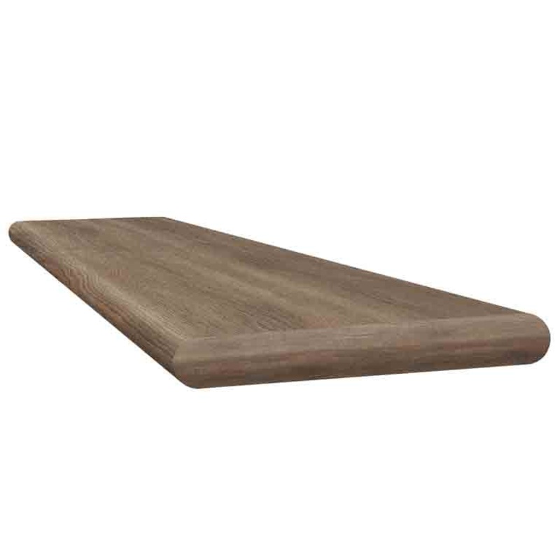 Tavern Greige Oak 48 inch Retrofit Tread with Return