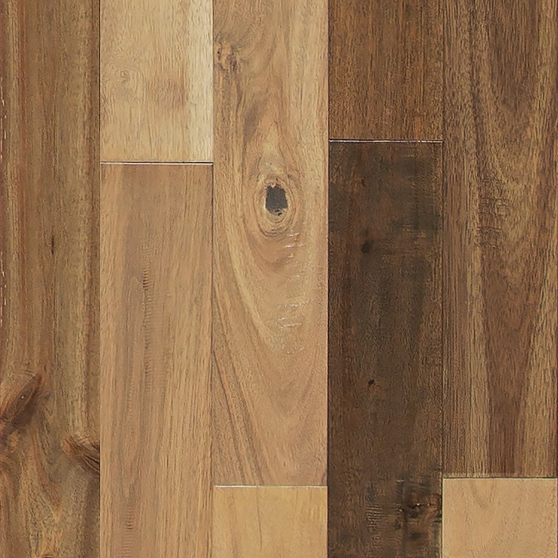 3/4 in. Bar Harbor Acacia Distressed Solid Hardwood Flooring 3.5 in. Wide – Sample