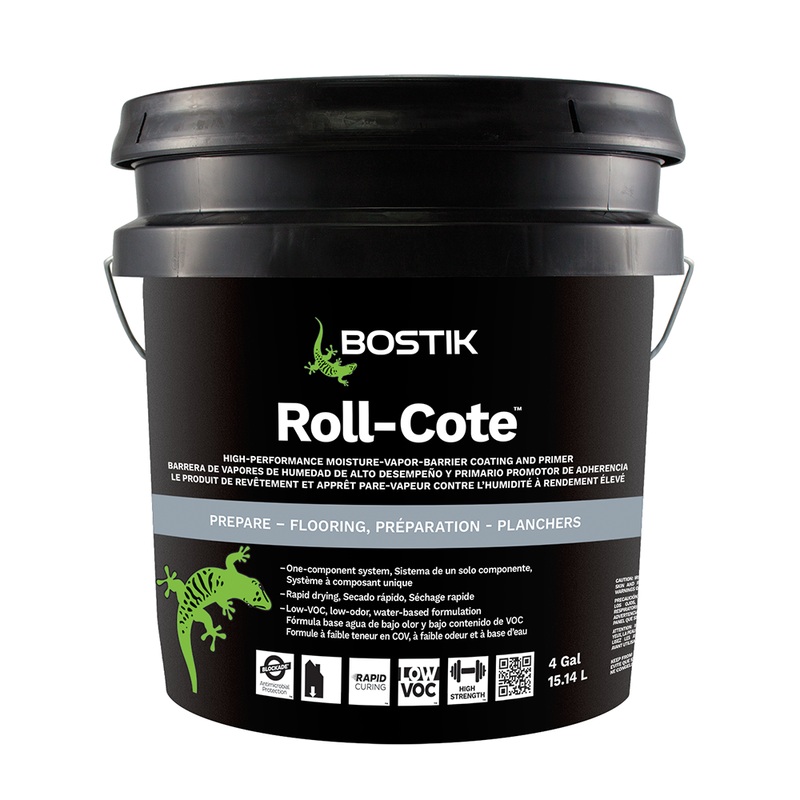 4 Gallon Roll-Cote High-Performance Moisture Vapor Barrier Coating and Primer