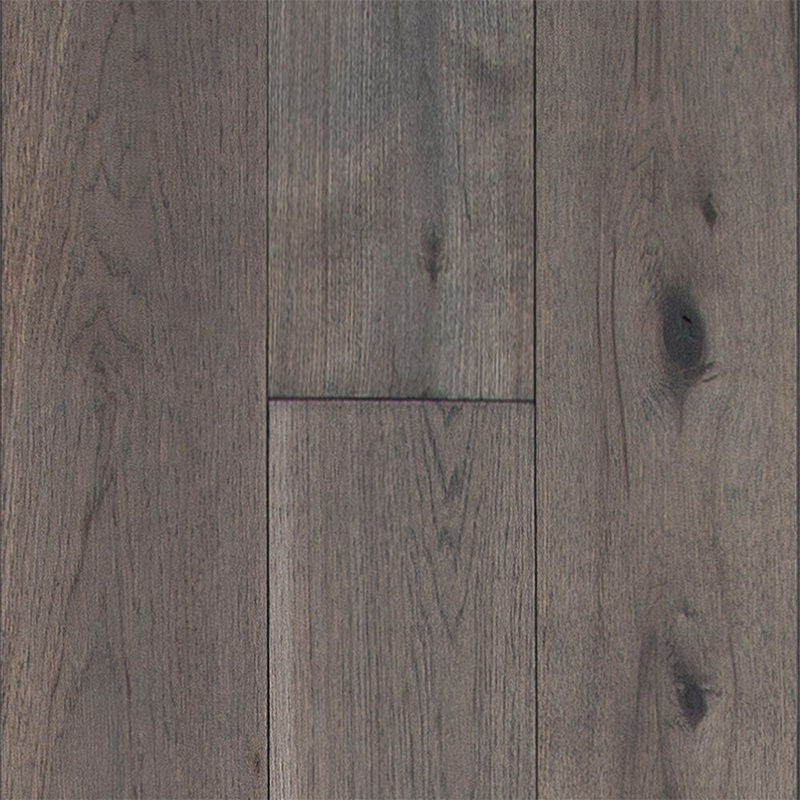 7/16 in. Bristol Tavern Hickory Distressed Engineered Hardwood Flooring 7.4 in. Wide – Sample