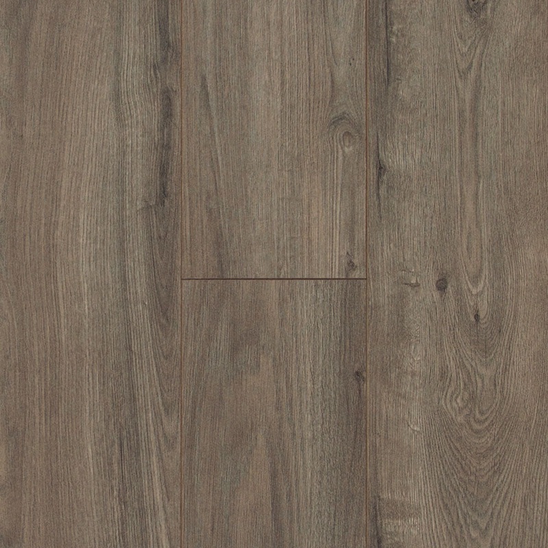 8mm Pewter Oak Laminate Flooring 7.64 in. Wide x 50.63 in. Long – Sample
