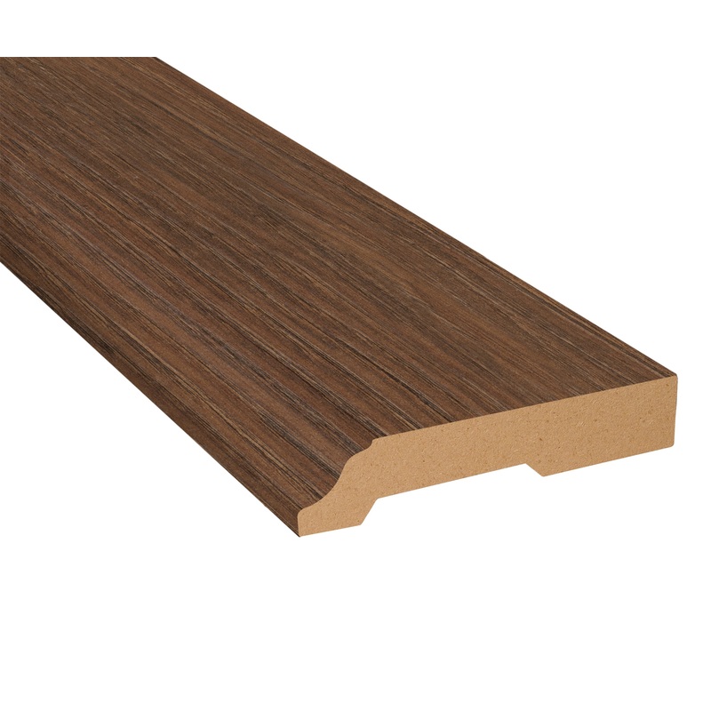 Golden Chestnut Laminate 3-1/4 in. Tall x 0.63 in. Thick x 7.5 ft. Length Baseboard
