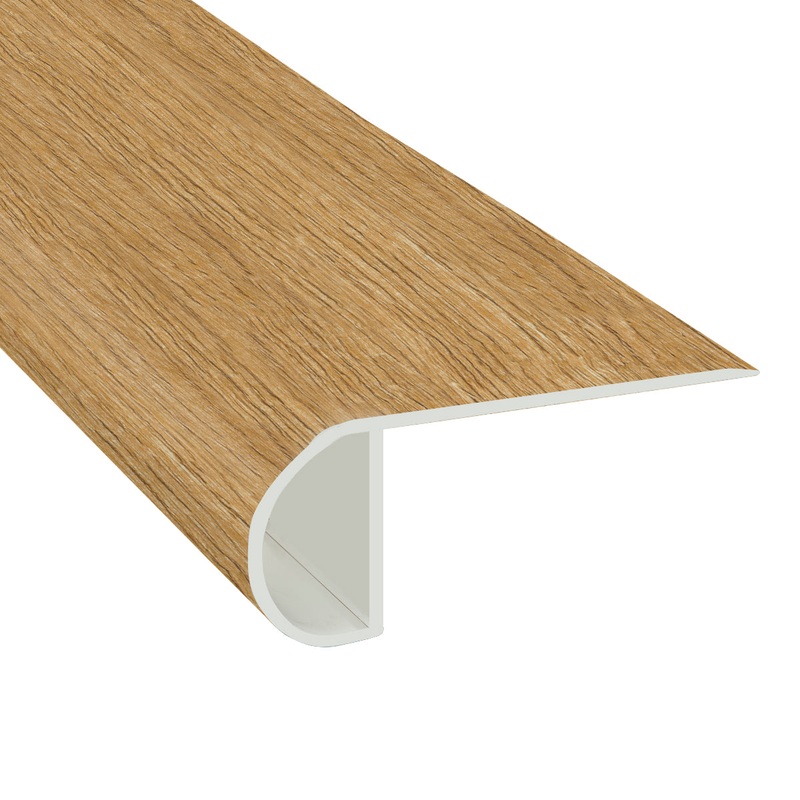 Bay Bridge Oak Waterproof Hybrid Resilient 1 in. T x 2.25 in. W x 7.5 ft. L Low Profile Stair Nose