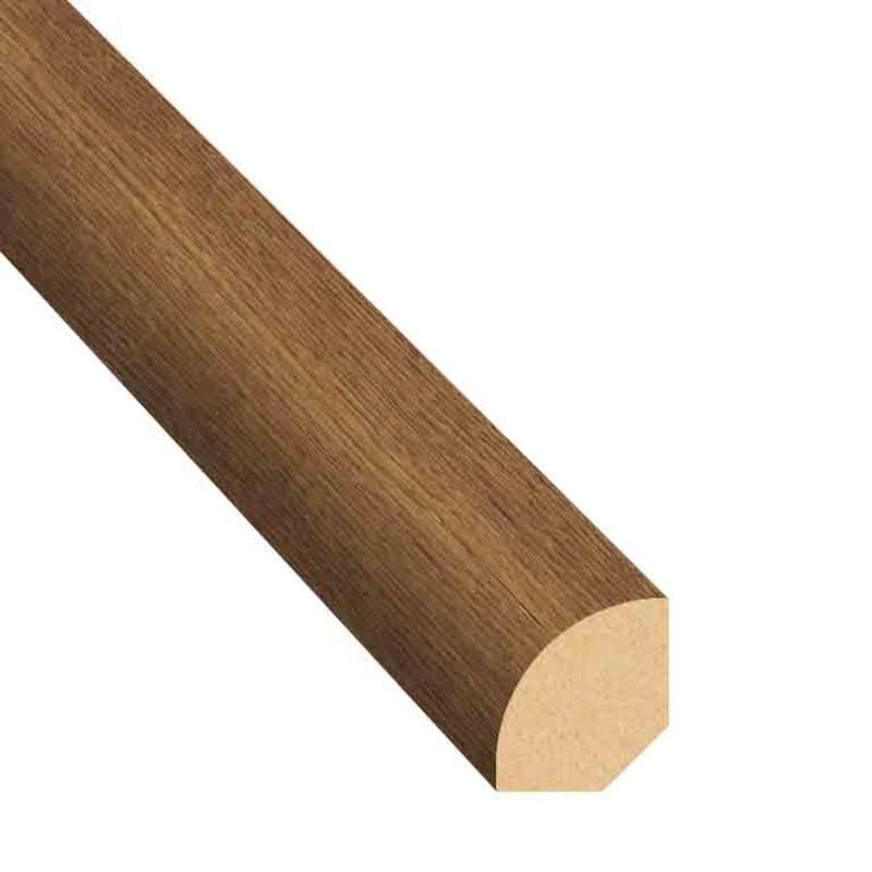 Gunstock Oak .75 in wide x 7.5 ft Length Quarter Round