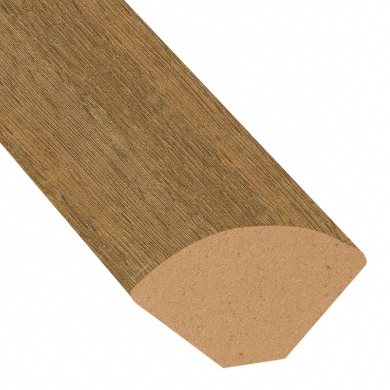 Antique Farmhouse Hickory Laminate 3/4 in. Tall x 0.75 in. Wide x 7.5 ft. Length Quarter Round