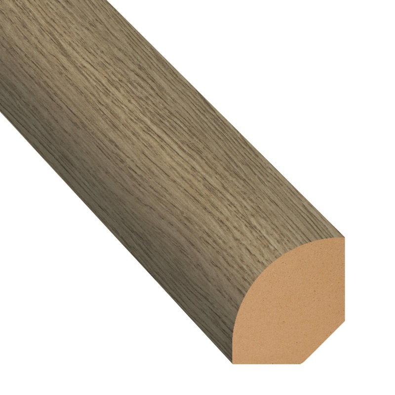 Brisk Hollow Oak Laminate 3/4 in. Tall x 0.75 in. Wide x 7.5 ft. Length Quarter Round