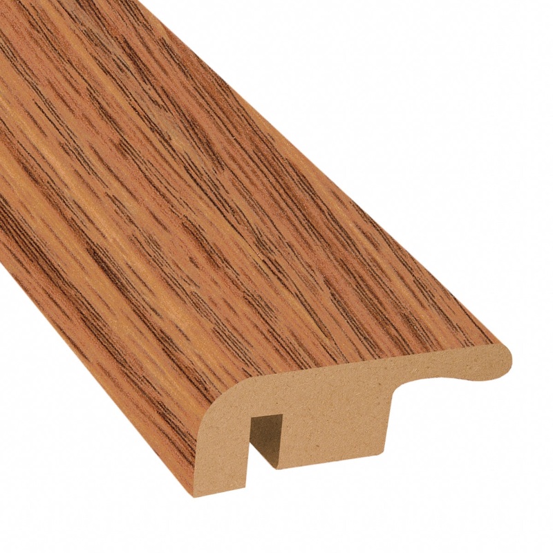 Cinnabar Oak Laminate 1.37 in. Wide x 7.5 ft. Length End Cap