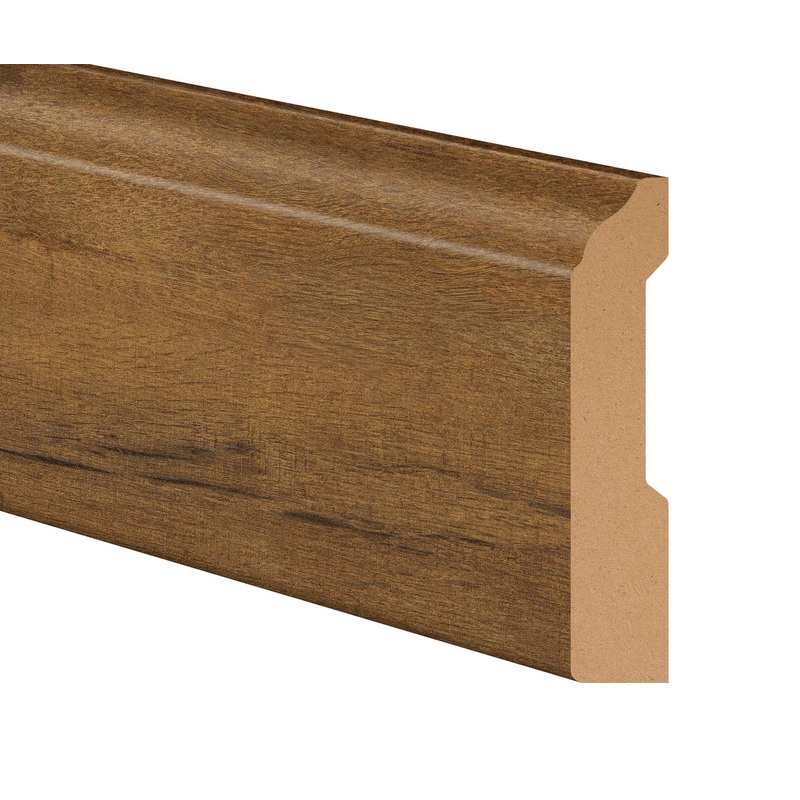 Parlor Oak Laminate 3.25 in wide x 7.5 ft length Baseboard