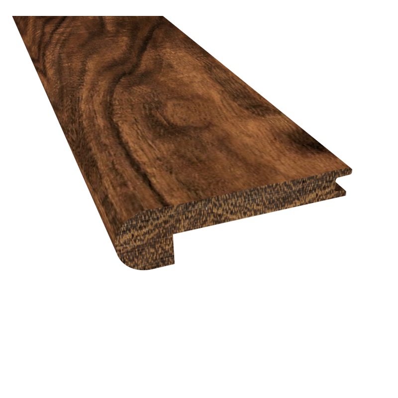 Prefinished Natural Acacia Distressed 3/8 in. Thick x 2.75 in. Wide x 6.5 ft. Length Stair Nose