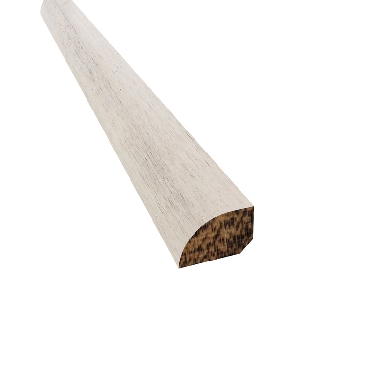 Prefinished Pearl Sands Acacia Hardwood 1/2 in. Thick x 0.75 in. Wide x 78 in. Length Shoe Molding