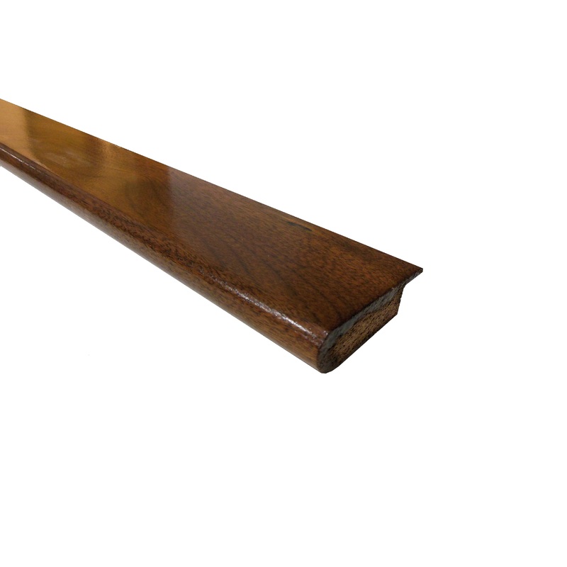 Prefinished Acacia 1/2 in. Thick x 2.75 in. Wide x 6.5 ft. Length Overlap Stair Nose
