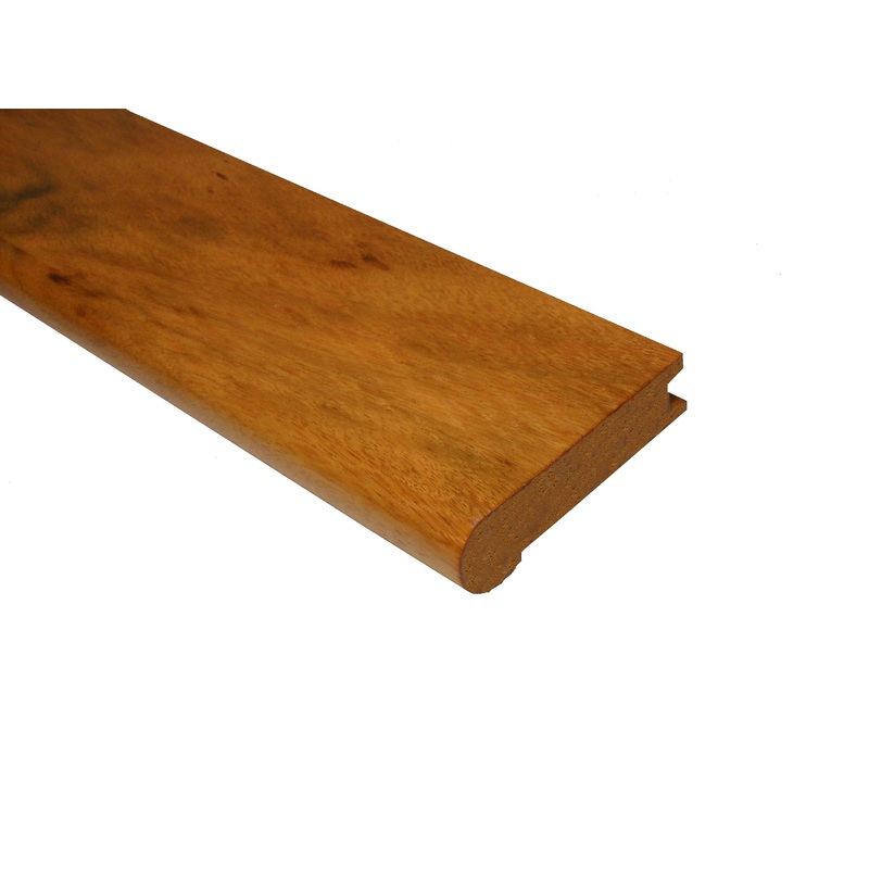 Prefinished Brazilian Koa 3/4 in. Thick x 3.13 in. Wide x 6.5 ft. Length Stair Nose