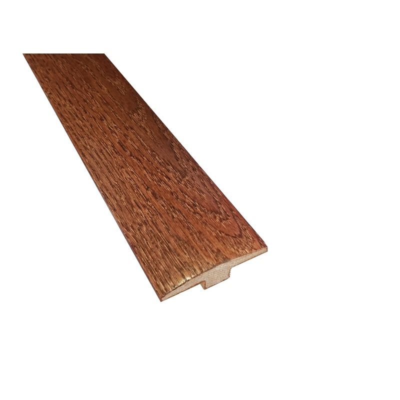 Prefinished Cherry Oak 2 in. Wide x 6.5 ft. Length T-Molding