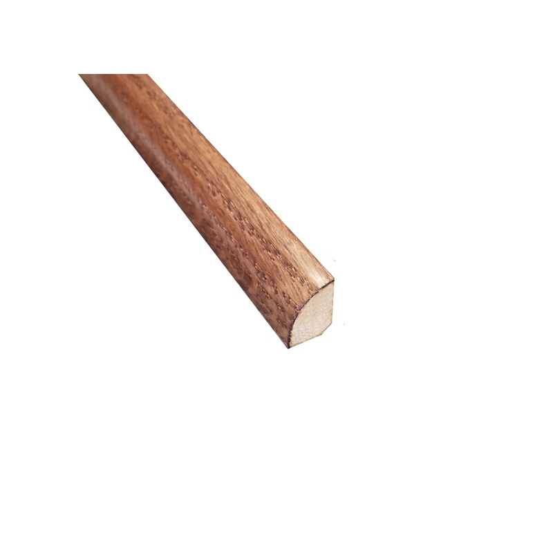 Prefinished Cherry Oak 3/4 in. Tall x 0.5 in. Wide x 6.5 ft. Length Shoe Molding