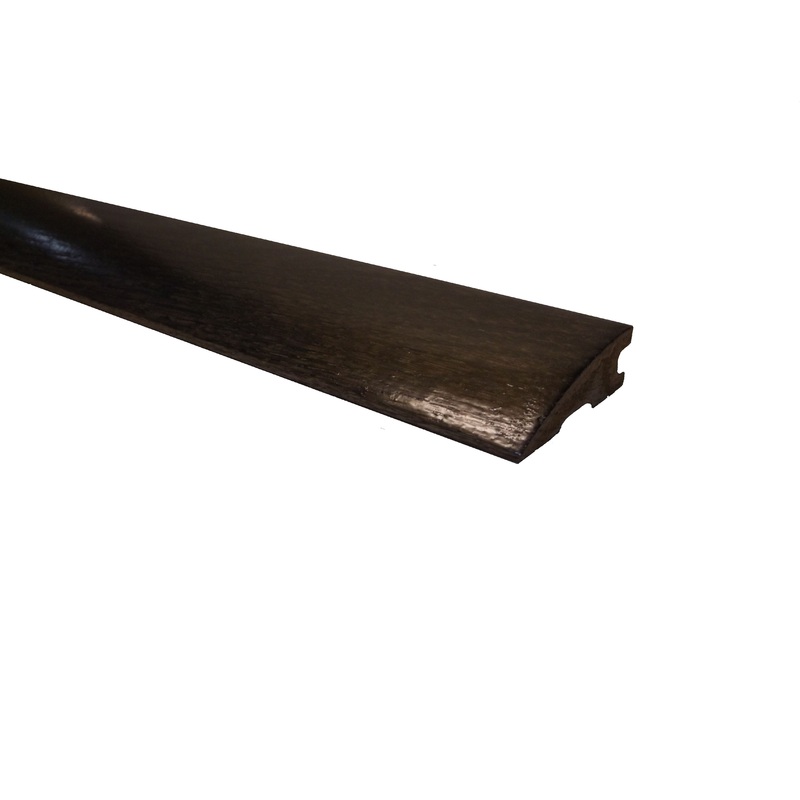 Prefinished Expresso Oak 2.25 in. Wide x 6.5 ft. Length Reducer