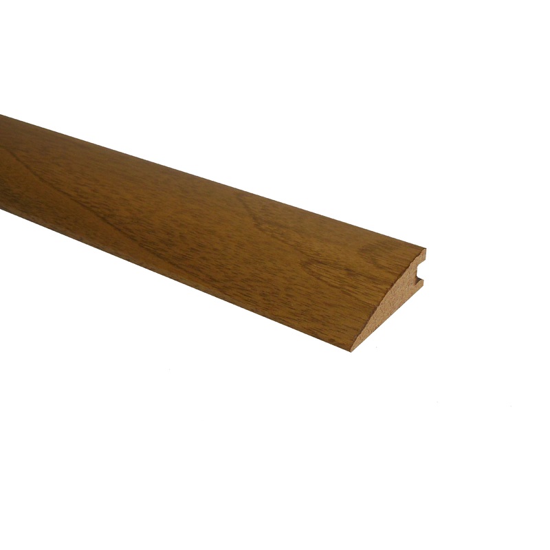 Prefinished Matte Brazilian Pecan 2.25 in. Wide x 6.5 ft. Length Reducer