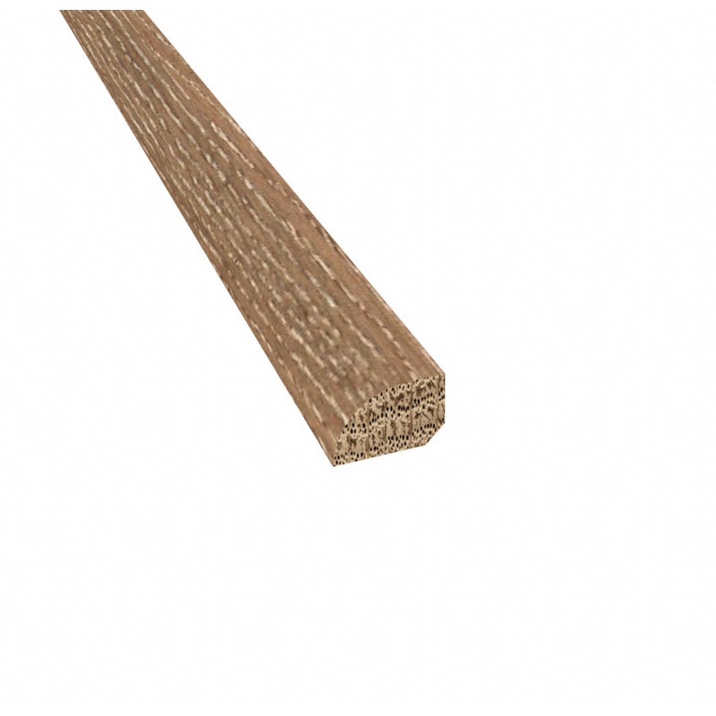 Prefinished Tangier Oak 3/4 in. Tall x 0.5 in. Wide x 6.5 ft. Length Shoe Molding
