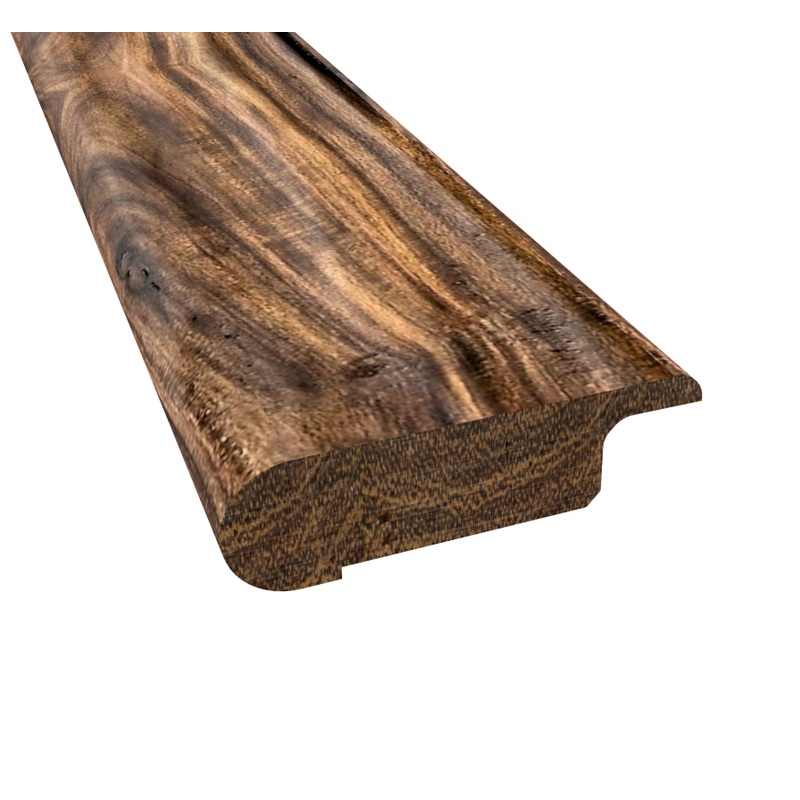 Prefinished Tobacco Road 1/2 in. Thick x 2.75 in. Wide x 6.5 ft. Length Stair Nose