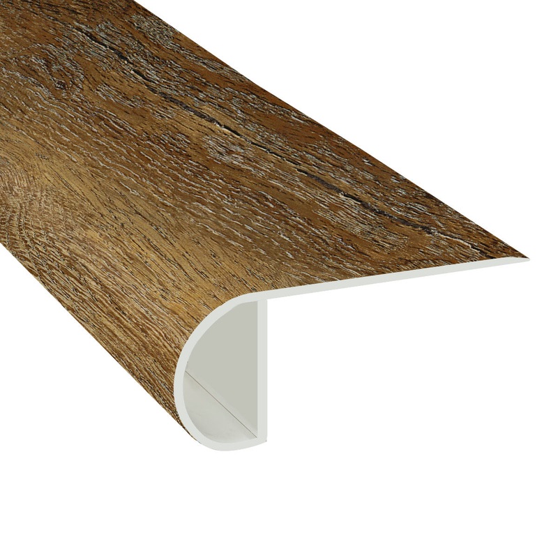 Crooksdale Oak Waterproof 2.25 in wide x 7.5 ft Length Low Profile Stair Nose