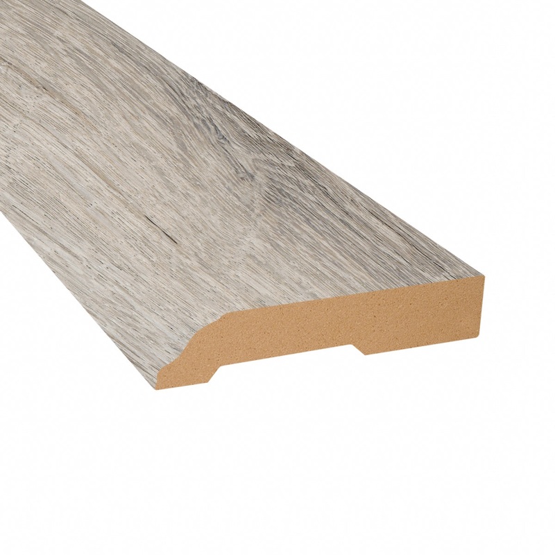 Dewey Meadow Oak Vinyl 3.25 in wide x 7.5 ft Length Baseboard