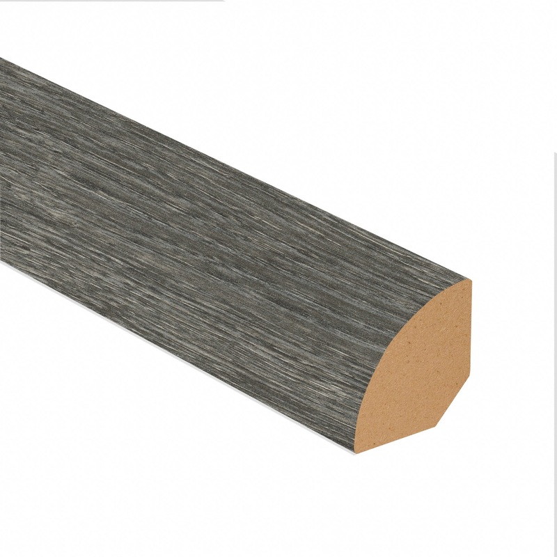 Midnight Oak Laminate 3/4 in. Tall x 0.75 in. Wide x 7.5 ft. Length Quarter Round