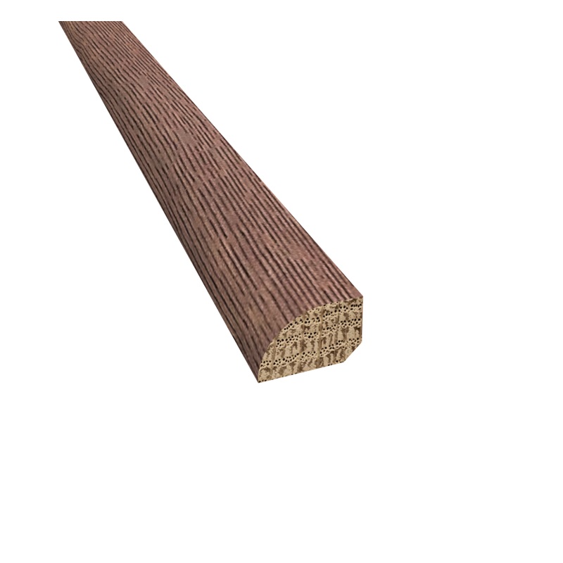 Prefinished Distressed DuBois Oak 1/2 Thick x 0.75 Wide x 78 Length Shoe Molding