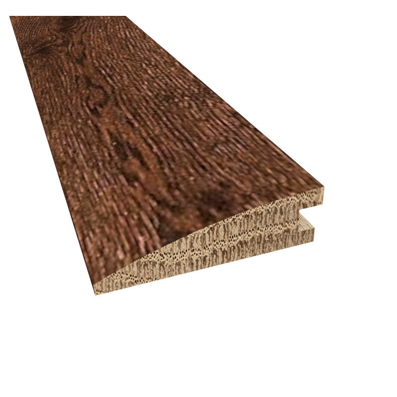 Prefinished Milan White Oak 2.25 in. Wide x 6.5 ft. Length Reducer