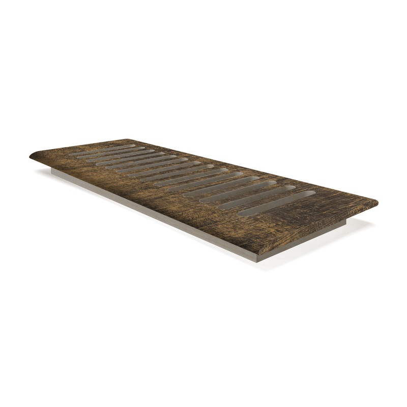 TRQ Rail Tie Oak 4×10 DI Grill