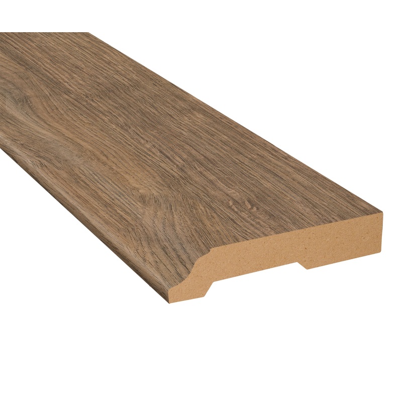 Vintage Port Oak Laminate 3-1/4 in. Tall x 0.63 in. Thick x 7.5 ft. Length Baseboard