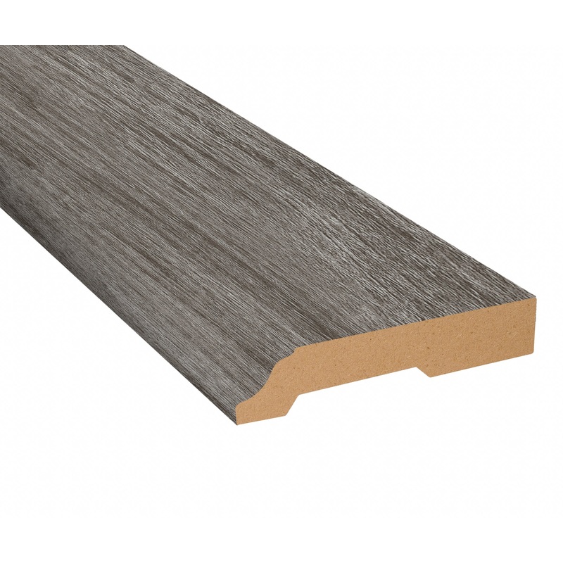 Winterwood Oak Vinyl 3.25 in wide x 7.5 ft Length Baseboard