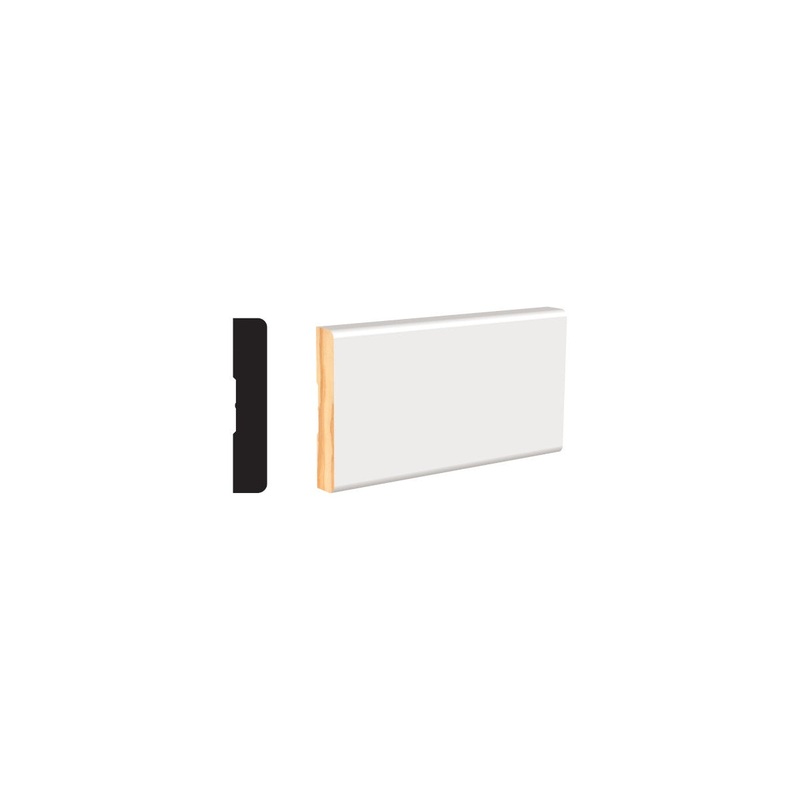 WM412 PFJ 11/16 in. Thick x 3-1/2 in. Tall x 8 ft. Length White Casing
