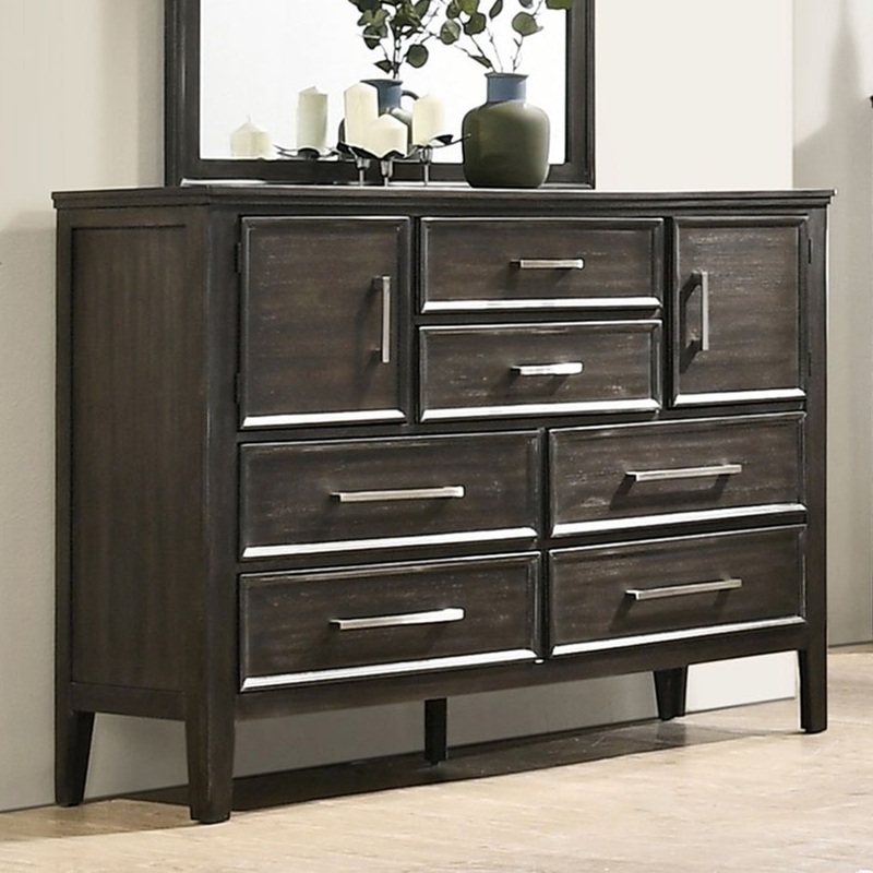 Andover Dresser (Nutmeg)|Nutmeg|Dresser Only|Dresser and Mirror|Mirror Only