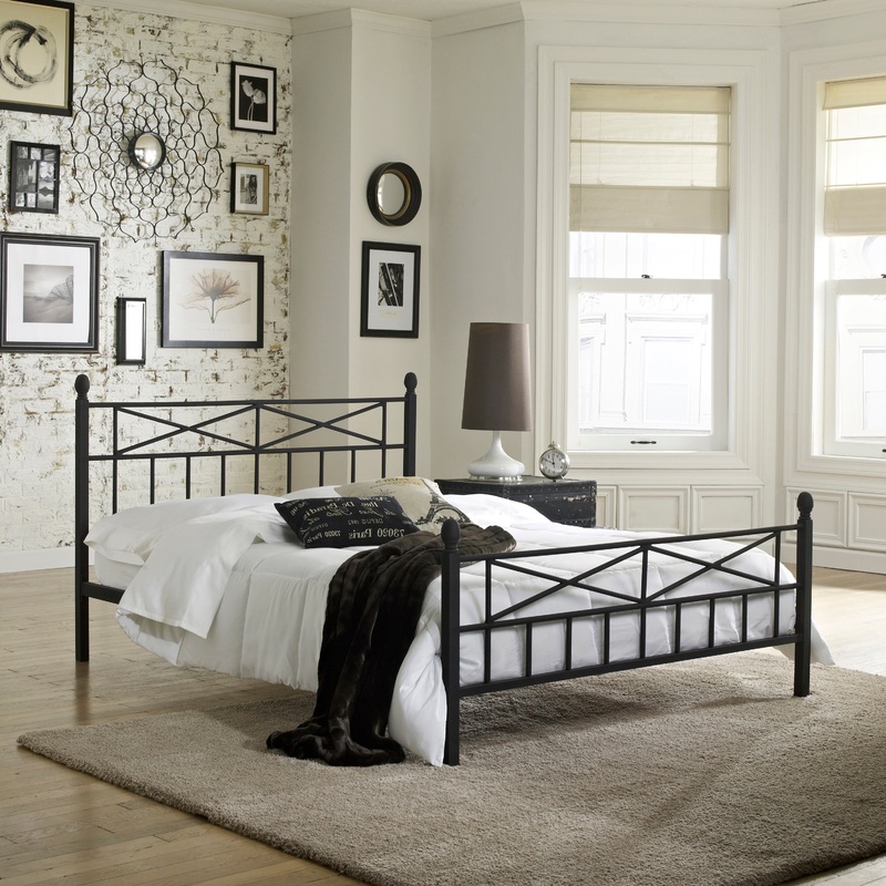 Emma Metal Platform Bed|Twin