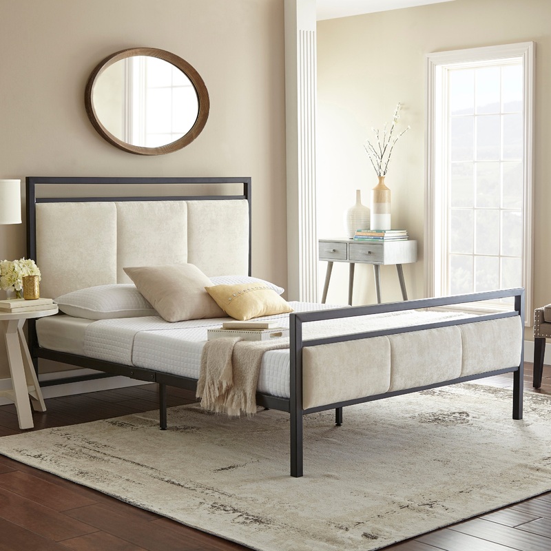 Isadora Metal Platform Bed|Queen|Full