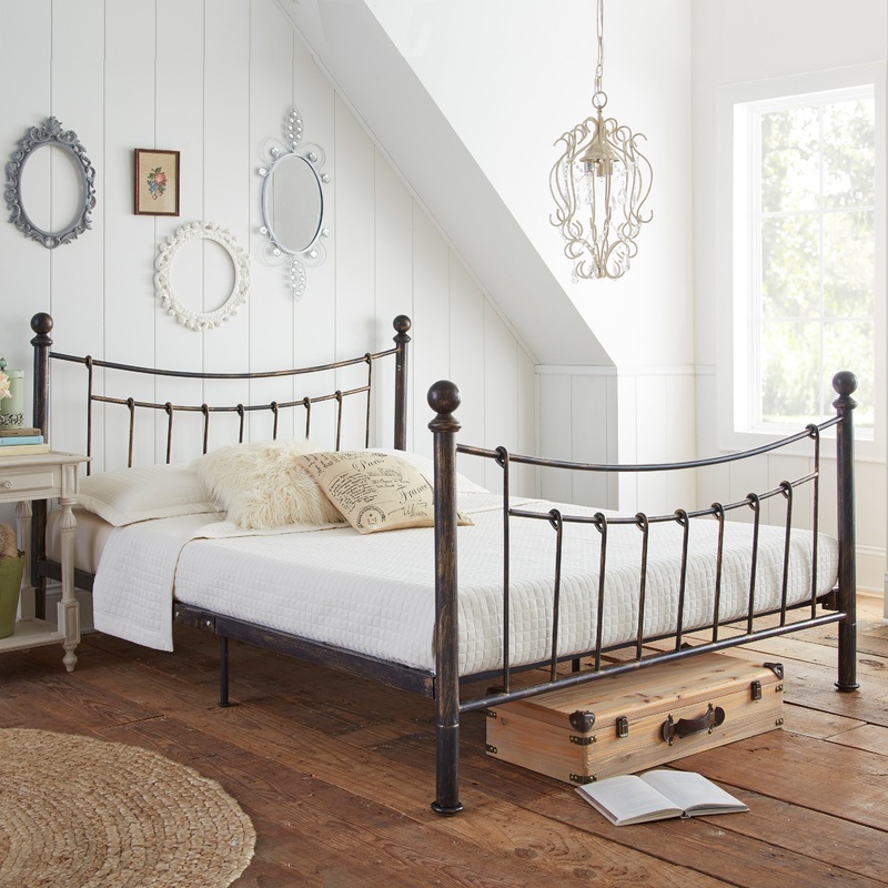 Peyton Metal Platform Bed|Full|Queen