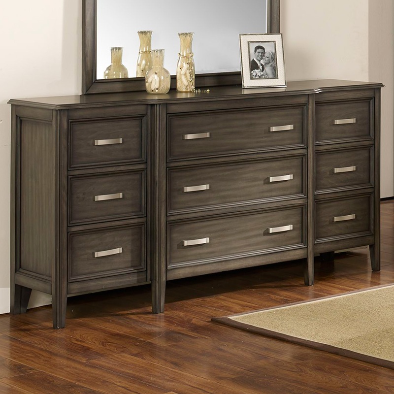 Richfield Smoke Dresser|Smoke|Dresser Only|Dresser and Mirror|Mirror Only