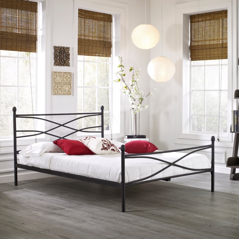 Rosalyn Metal Platform Bed|Twin|Full|Queen