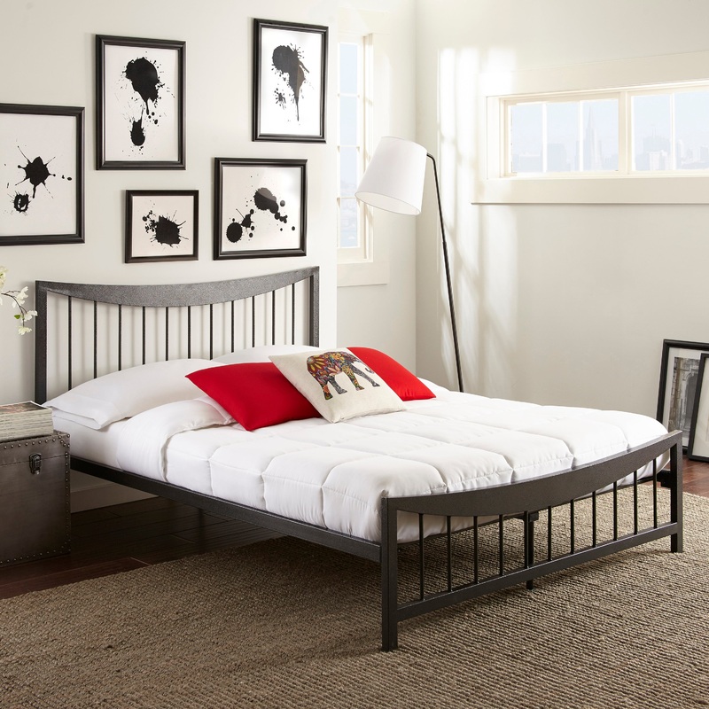 Sarah Metal Platform Bed|Full