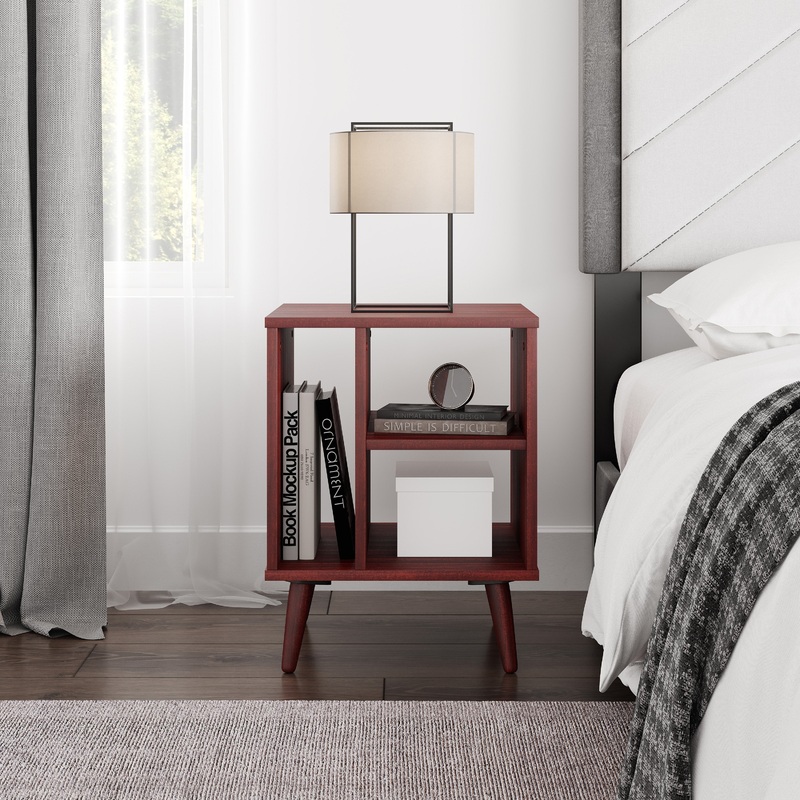 Warwick Nightstand|Cherry|Walnut|White|Black