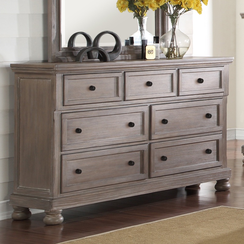 Allegra Dresser|Pewter|Dresser Only|Dresser and Mirror|MIrror Only