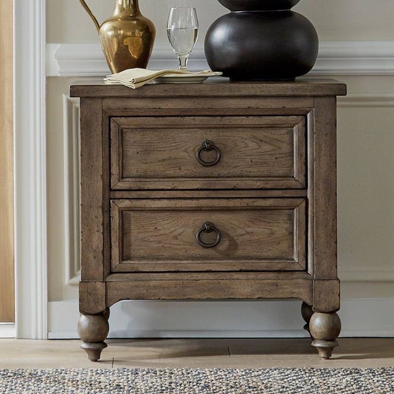 Americana Farmhouse Nightstand