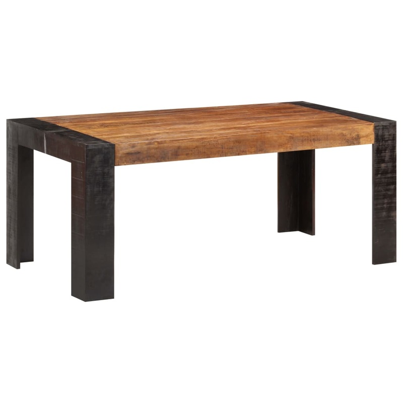 Berkfield Dining Table 180x90x76 cm Solid Mango Wood