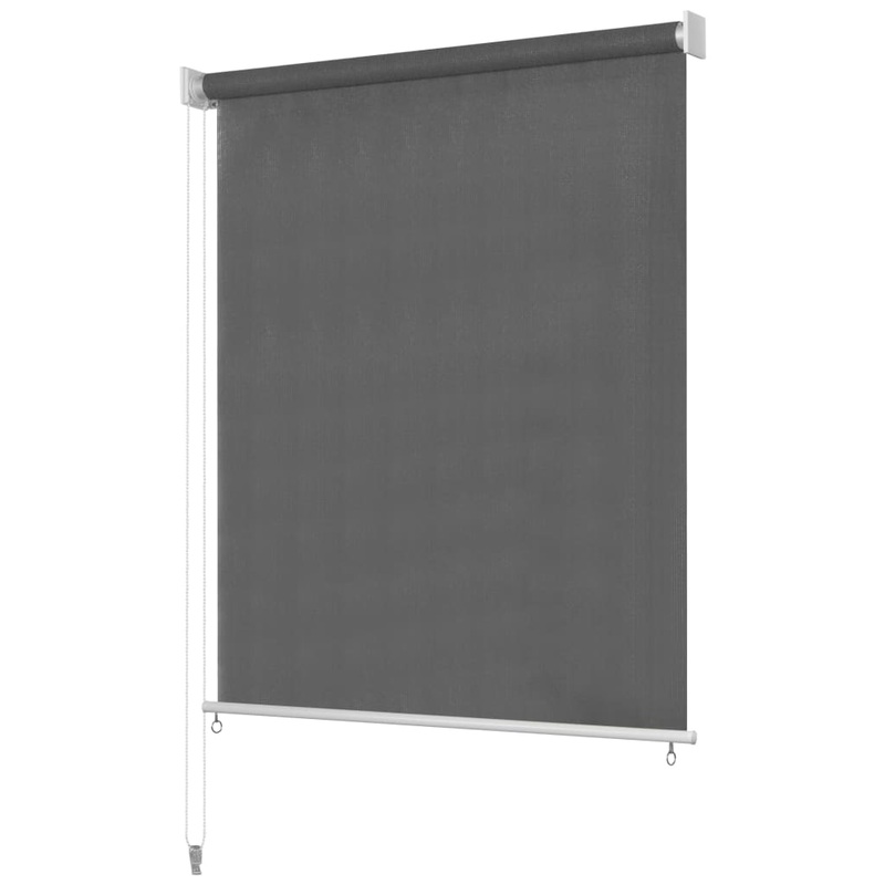 Berkfield Outdoor Roller Blind 400×140 cm Anthracite