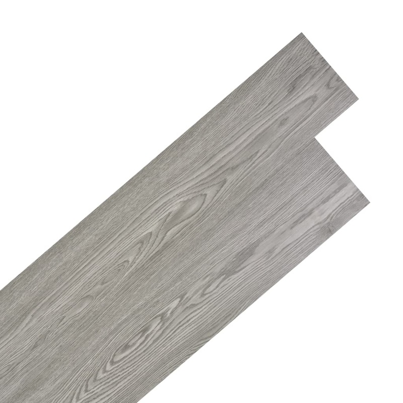 Berkfield Self-adhesive PVC Flooring Planks 5.02 m__ 2 mm Dark Grey