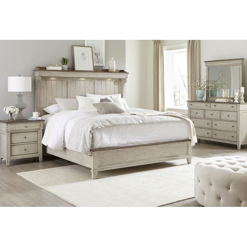Ivy Hollow Mantle Bed 2 Piece Bedroom Set