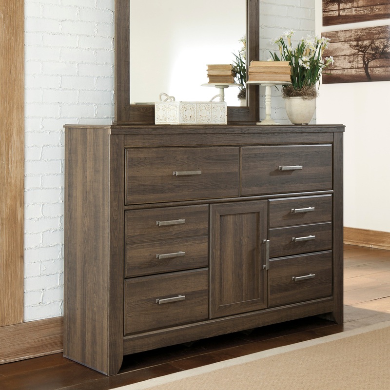 Juararo Dresser|Brown|Dresser Only|Dresser and Mirror|Mirror Only