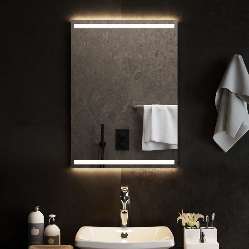 Berkfield LED Bathroom Mirror 50×70 cm