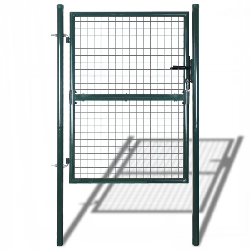 Garden Mesh Gate Fence Door Wall Grille 85,5 x 150 cm