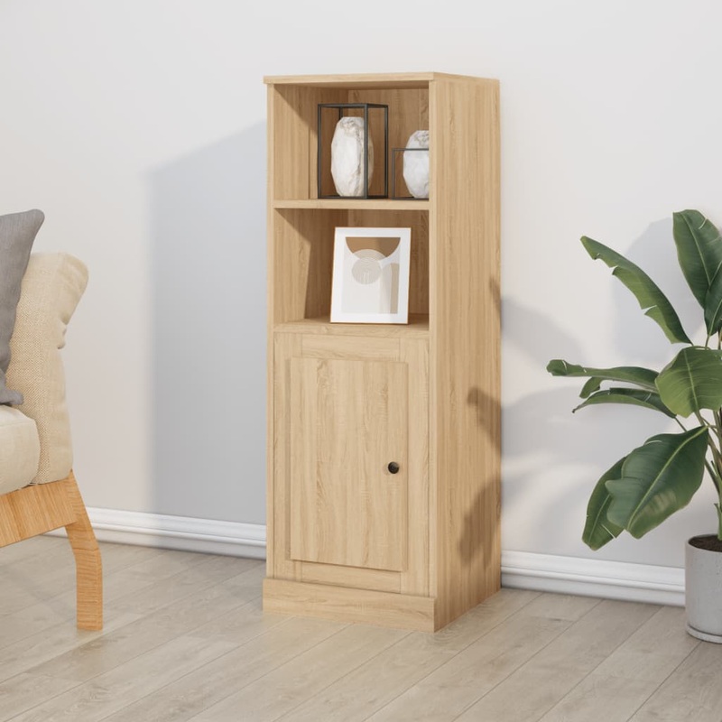 Berkfield Highboard Sonoma Oak 36×35.5×103.5 cm Engineered Wood
