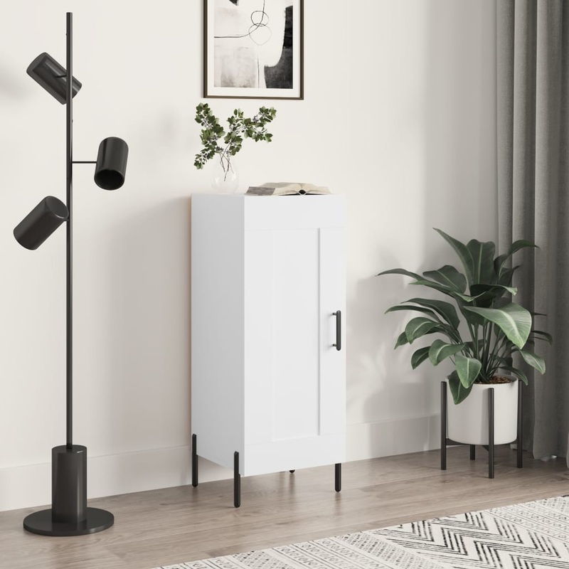 Berkfield Sideboard White 34.5x34x90 cm Engineered Wood